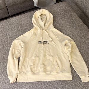 Taylor Swift Eras Tour Cream Hoodie Size Adult XS *EXCELLENT*